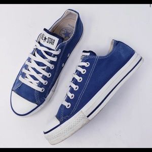 Converse All Star Navy Blue Low Top Canvas Sneaker